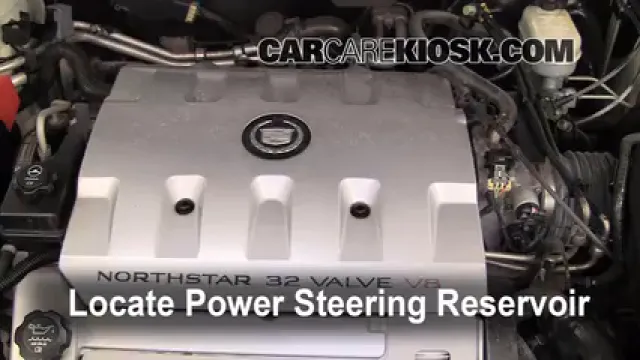 2003 Cadillac Seville SLS 4.6L V8 Liquide de direction assistée Rajouter des liquides